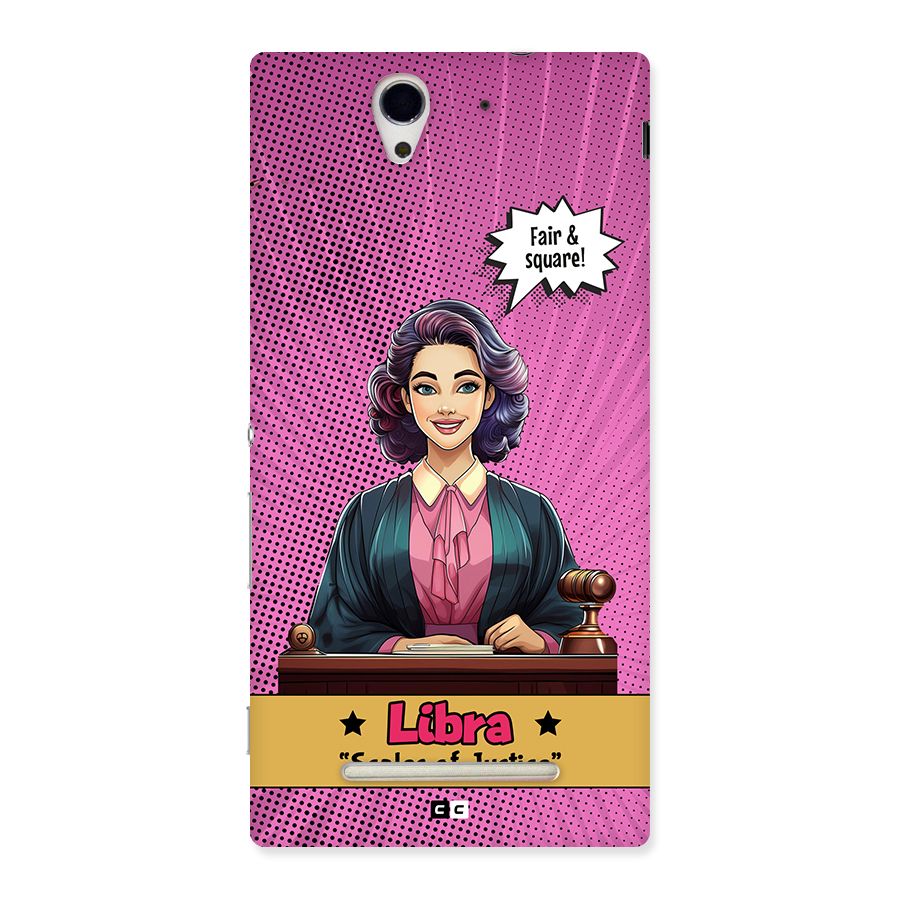 Libra Justice Back Case for Xperia C3