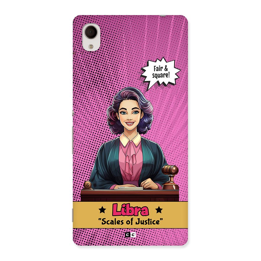 Libra Justice Back Case for Xperia M4 Aqua