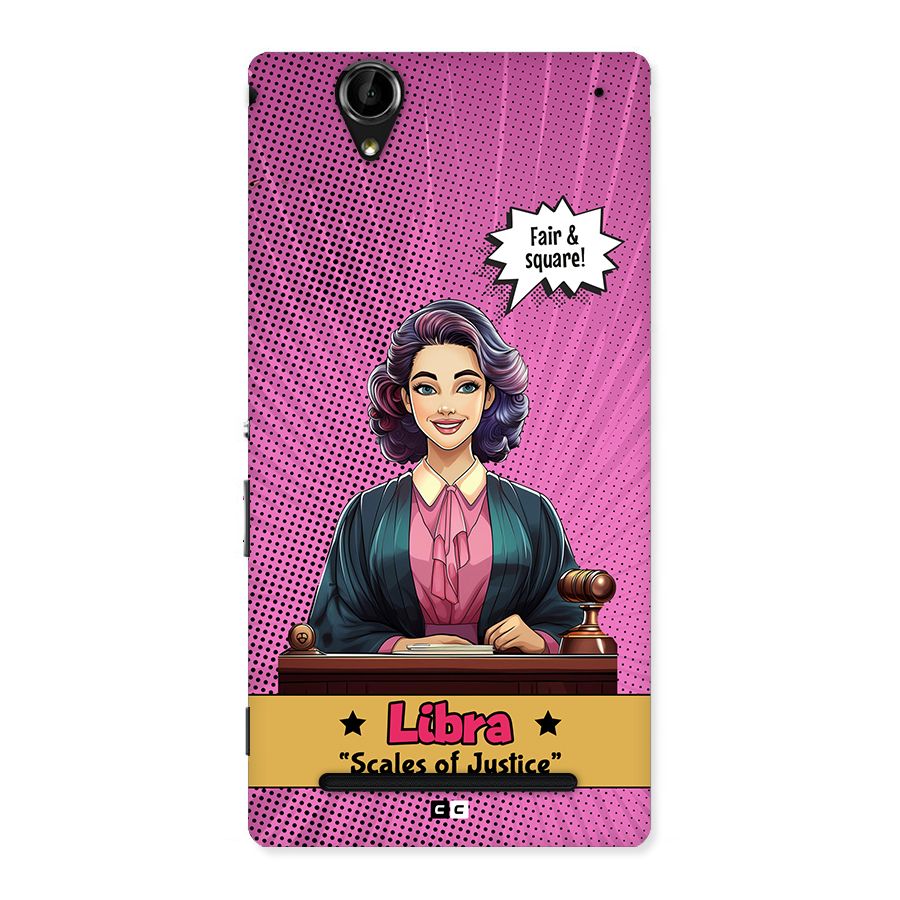 Libra Justice Back Case for Xperia T2