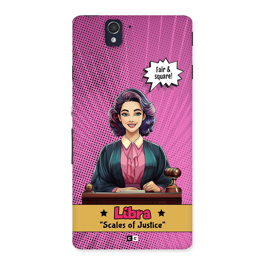 Libra Justice Back Case for Xperia Z