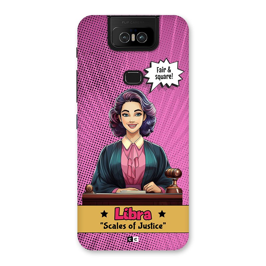 Libra Justice Back Case for Zenfone 6z