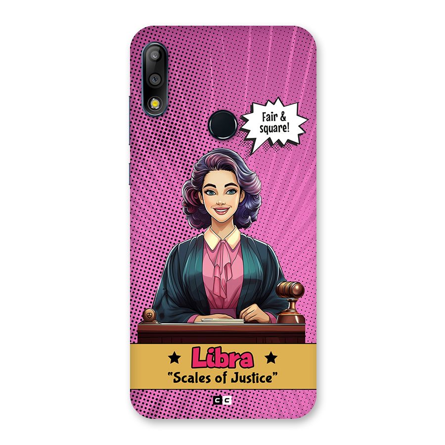 Libra Justice Back Case for Zenfone Max Pro M2