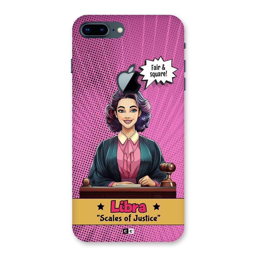Libra Justice Back Case for iPhone 7 Plus Apple Cut