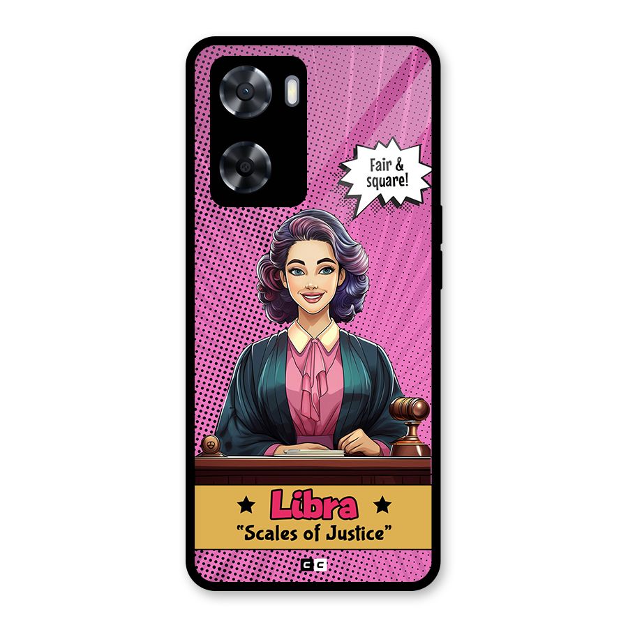 Libra Justice Glass Back Case for OnePlus Nord N20 SE