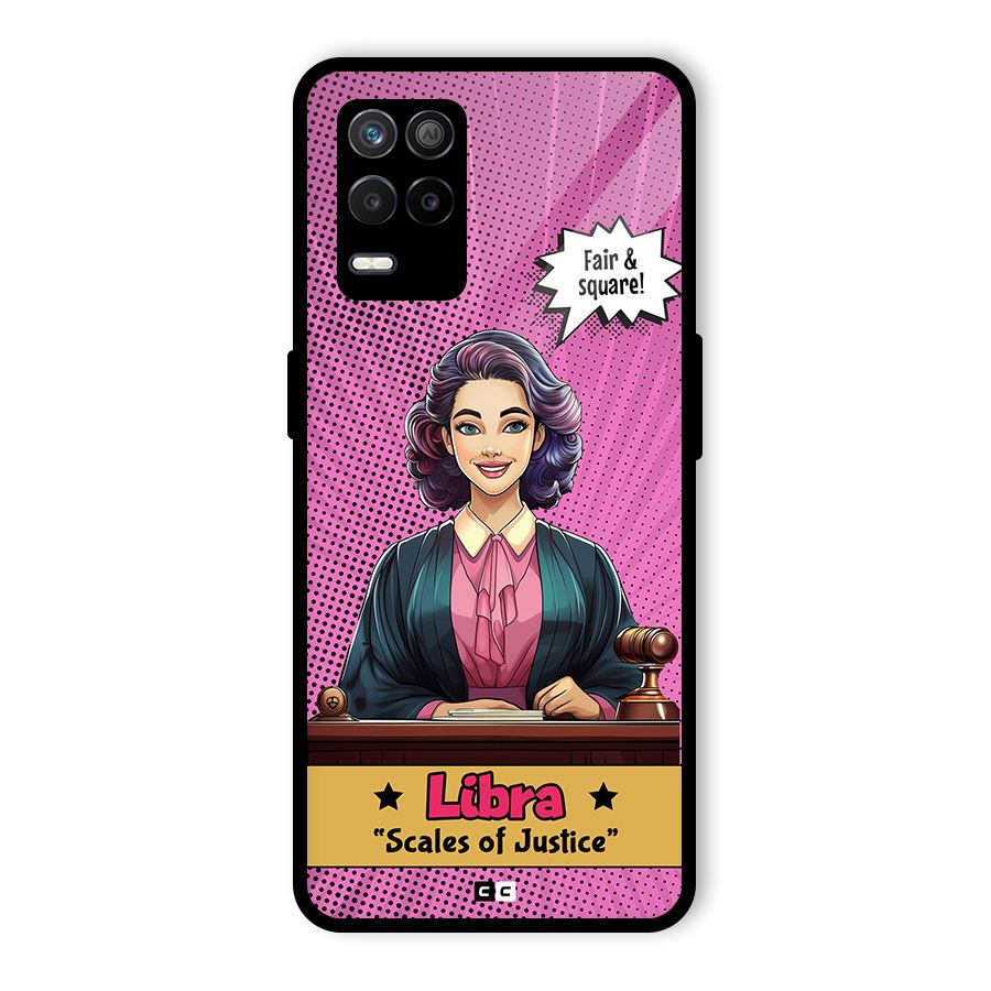 Libra Justice Glass Back Case for Realme 9 5G