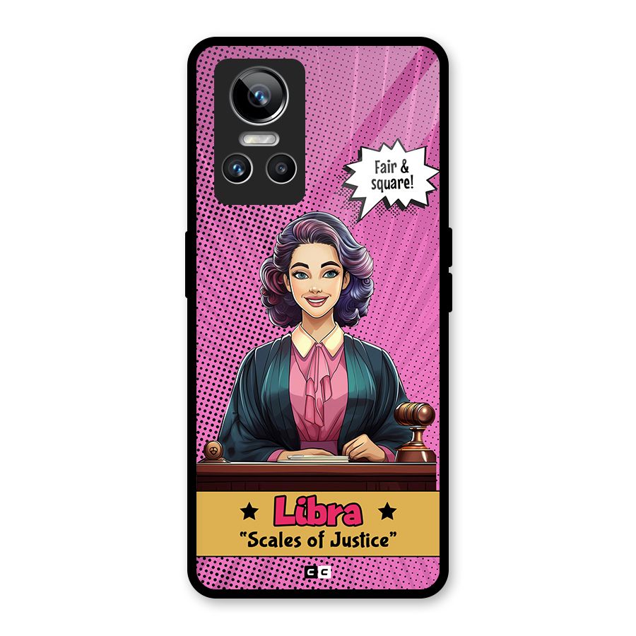 Libra Justice Glass Back Case for Realme GT Neo 3