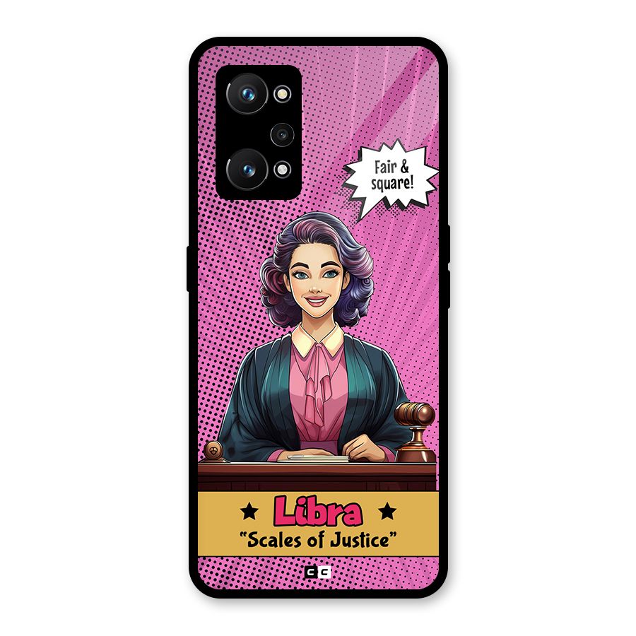 Libra Justice Glass Back Case for Realme GT Neo 3T