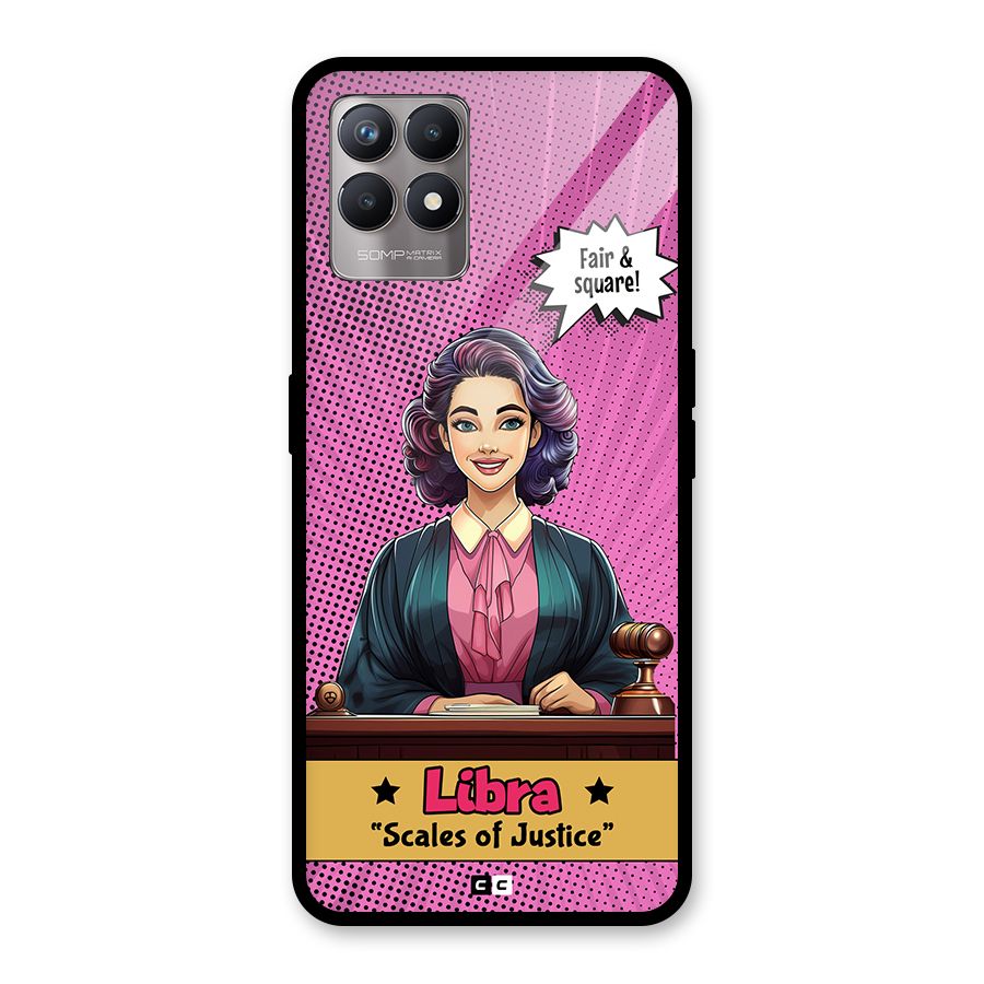 Libra Justice Glass Back Case for Realme Narzo 50