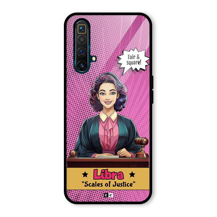 Libra Justice Glass Back Case for Realme X3 SuperZoom