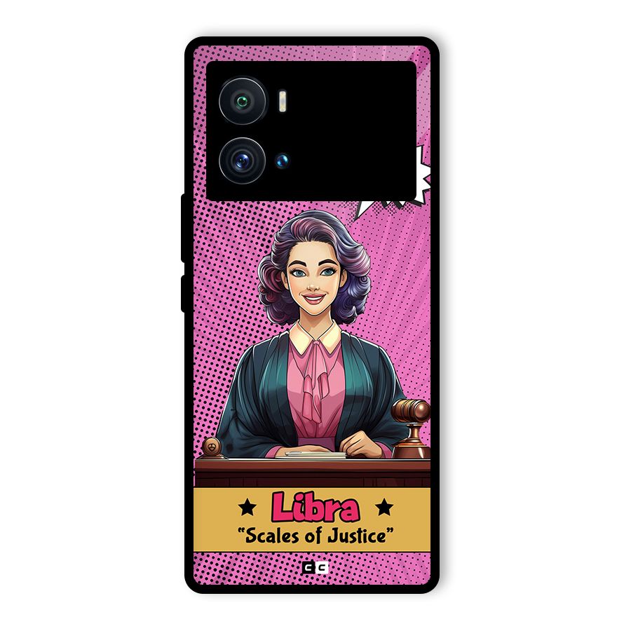 Libra Justice Glass Back Case for Vivo iQOO 9 Pro