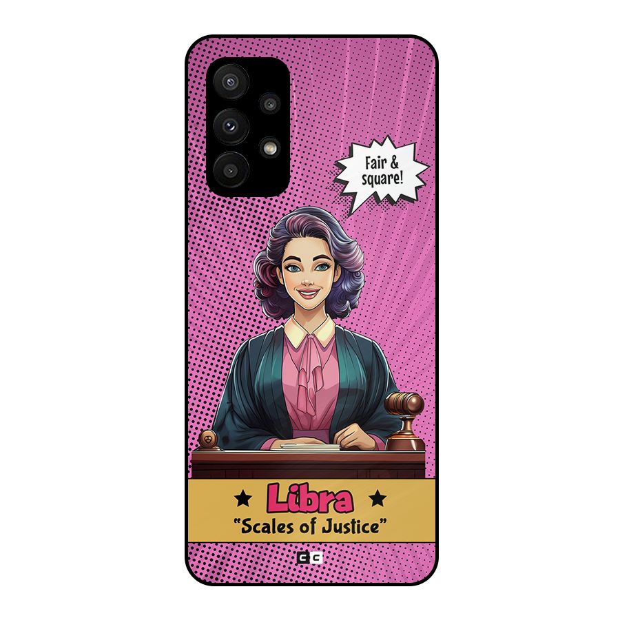 Libra Justice Metal Back Case for Galaxy A23
