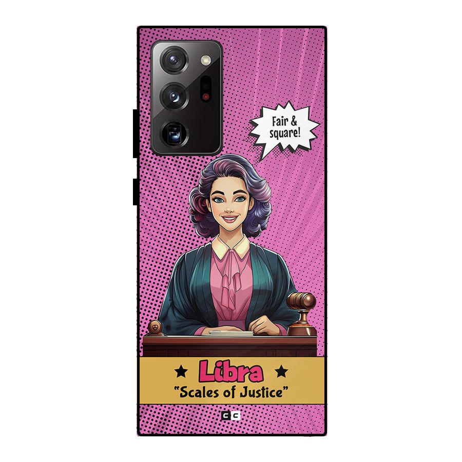 Libra Justice Metal Back Case for Galaxy Note 20 Ultra 5G