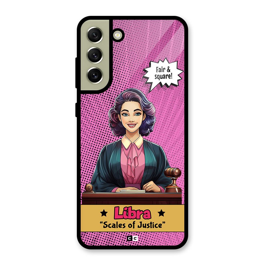Libra Justice Metal Back Case for Galaxy S21 FE 5G (2023)