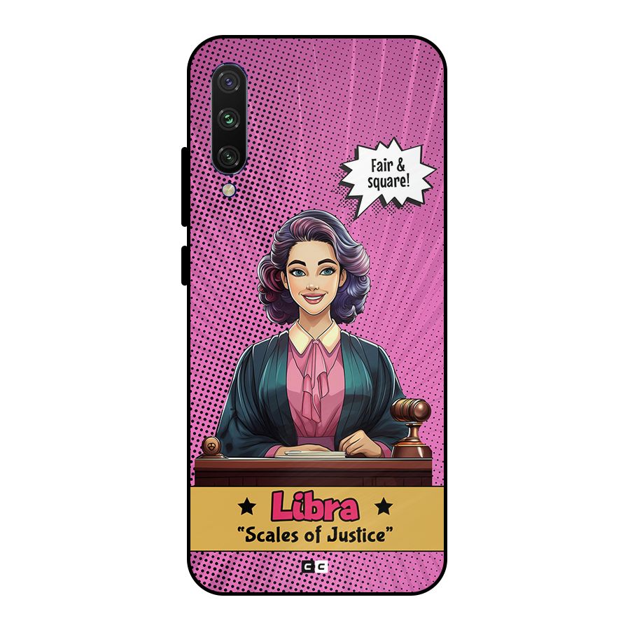 Libra Justice Metal Back Case for Mi A3