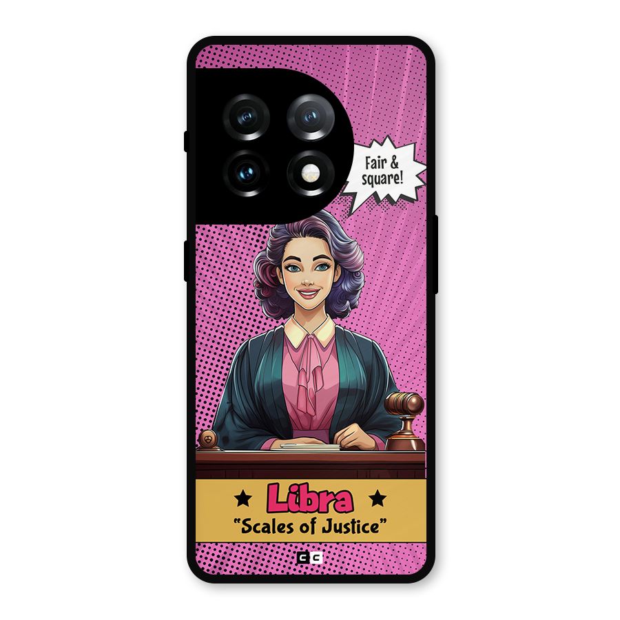 Libra Justice Metal Back Case for OnePlus 11
