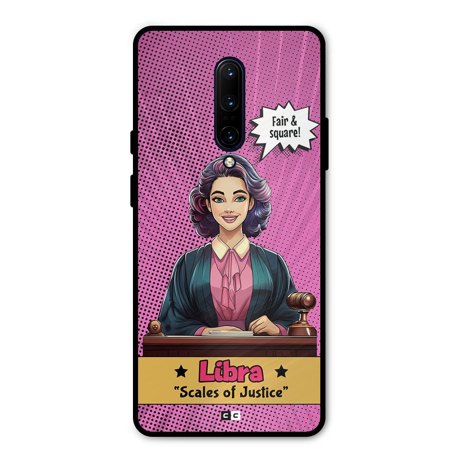 Libra Justice Metal Back Case for OnePlus 7 Pro