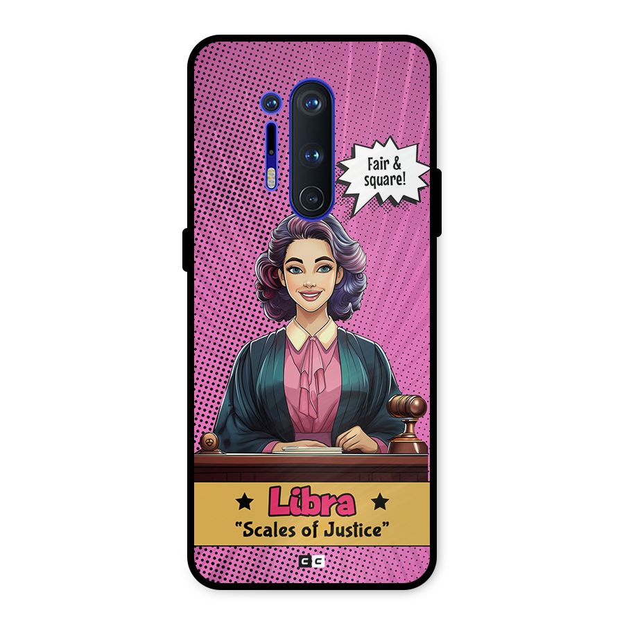 Libra Justice Metal Back Case for OnePlus 8 Pro