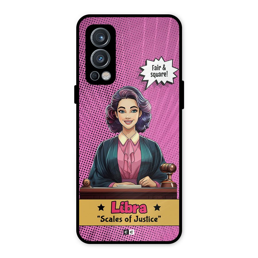 Libra Justice Metal Back Case for OnePlus Nord 2 5G