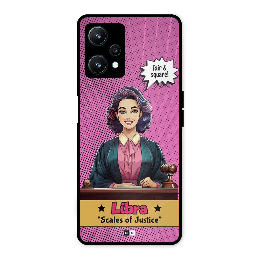 Libra Justice Metal Back Case for Realme 9 Pro 5G