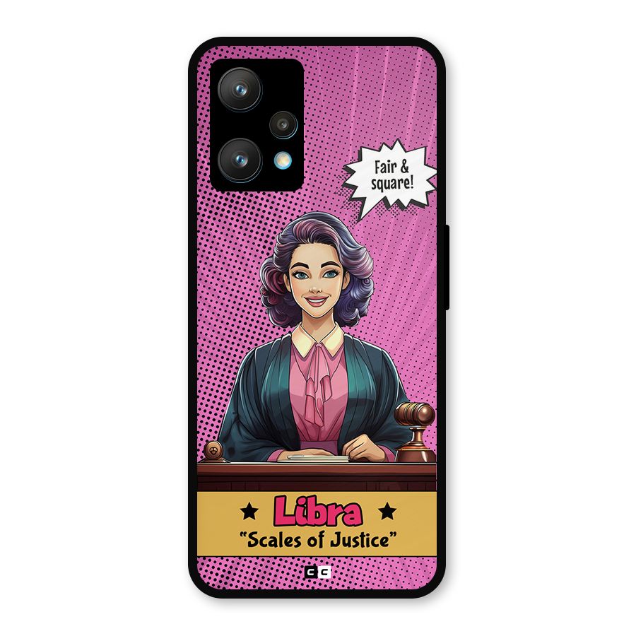 Libra Justice Metal Back Case for Realme 9 Pro Plus 5G