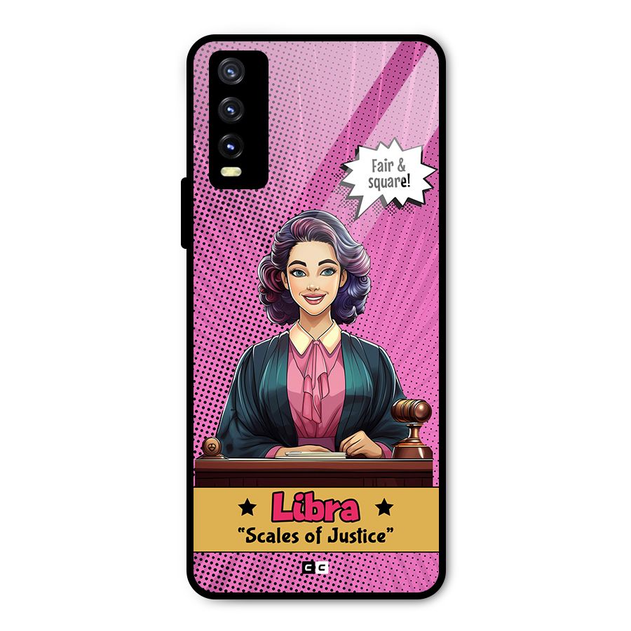 Libra Justice Metal Back Case for Vivo Y20