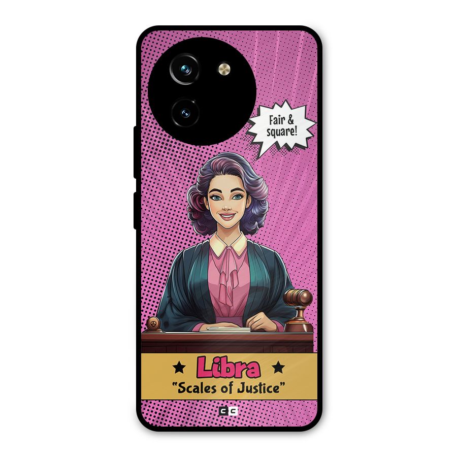 Libra Justice Metal Back Case for Vivo Y200i