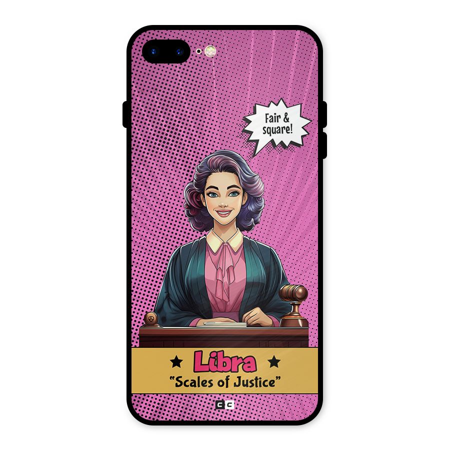 Libra Justice Metal Back Case for iPhone 7 Plus