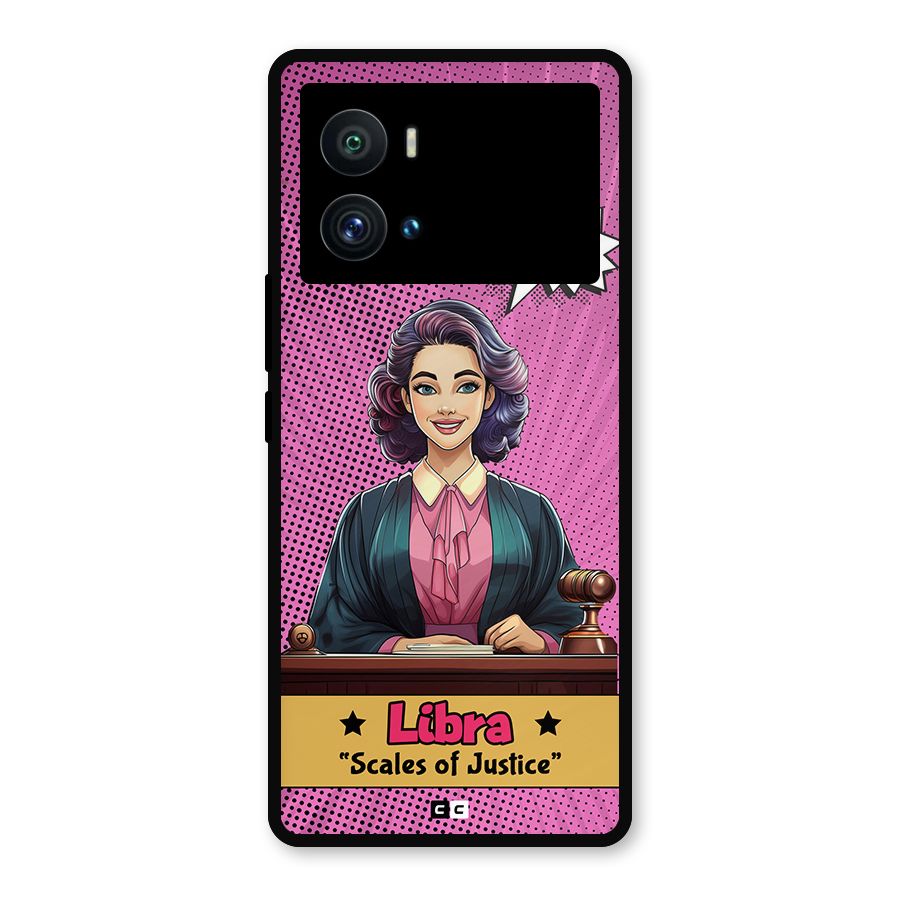 Libra Justice Metal Back Case for iQOO 9 Pro