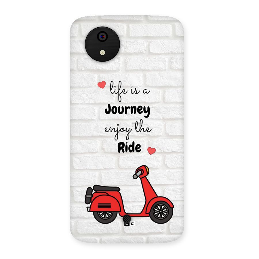 Life Is A Journey Back Case for Canvas A1  AQ4501