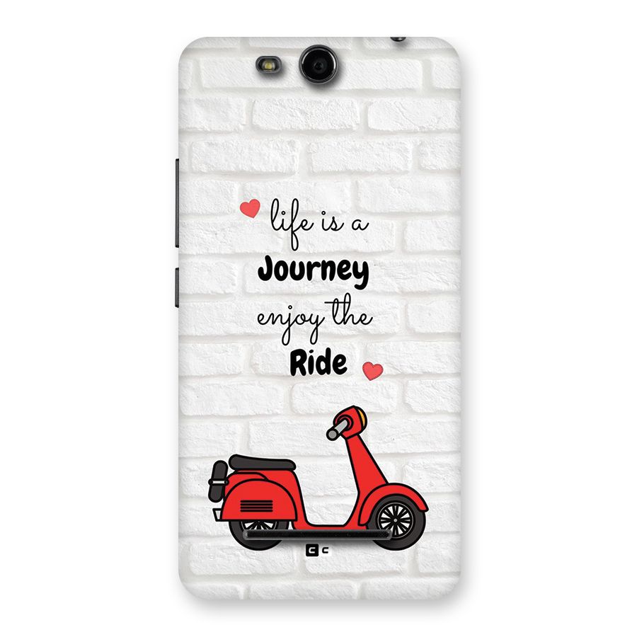 Life Is A Journey Back Case for Canvas Juice 3 Q392
