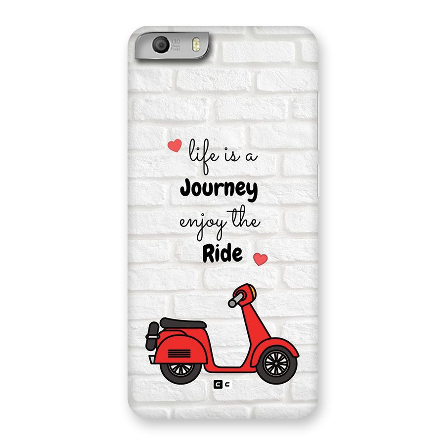 Life Is A Journey Back Case for Canvas Knight 2