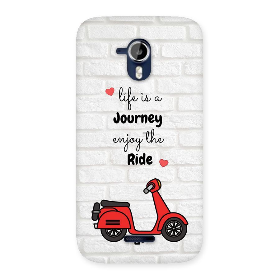 Life Is A Journey Back Case for Canvas Magnus A117