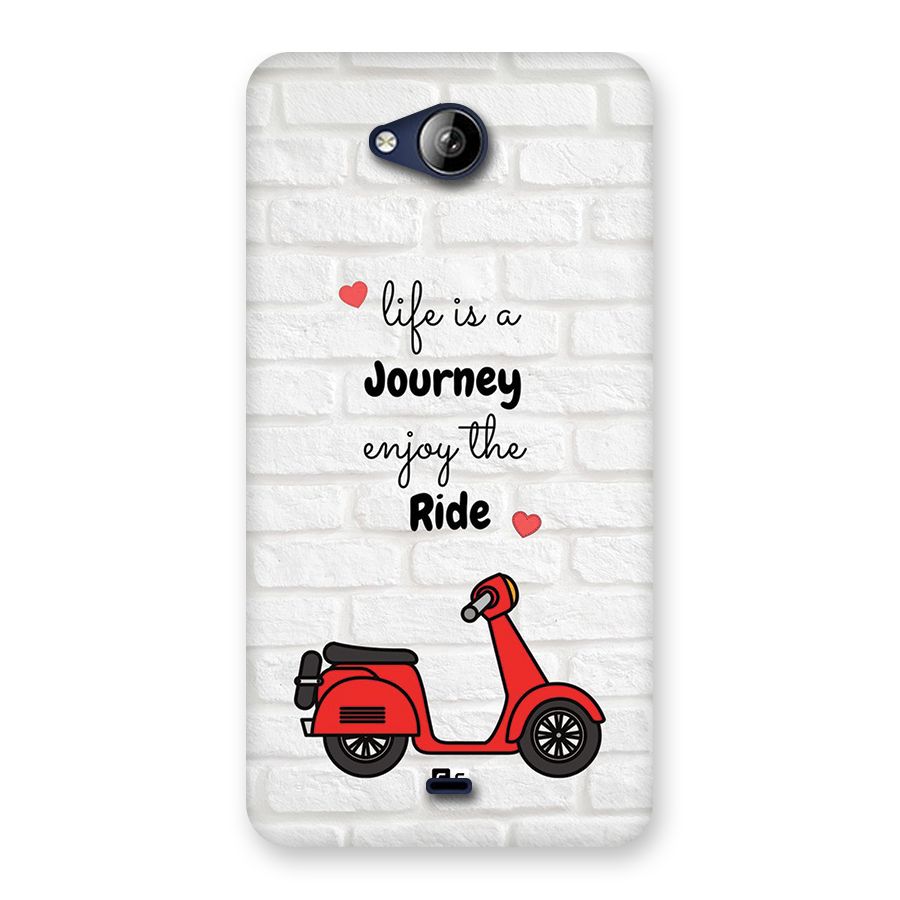 Life Is A Journey Back Case for Canvas Play Q355
