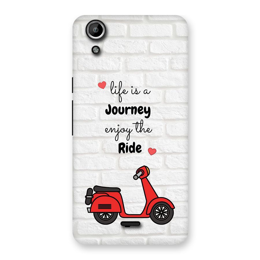 Life Is A Journey Back Case for Canvas Selfie Lens Q345