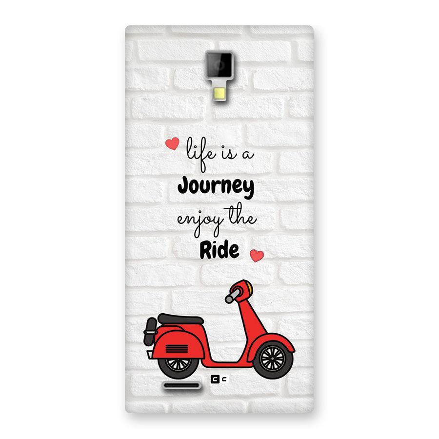 Life Is A Journey Back Case for Canvas Xpress A99