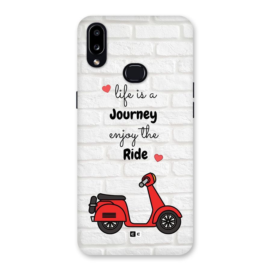 Life Is A Journey Back Case for Galaxy A10s