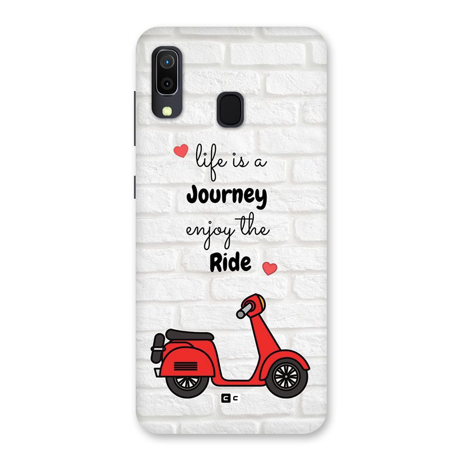 Life Is A Journey Back Case for Galaxy A20
