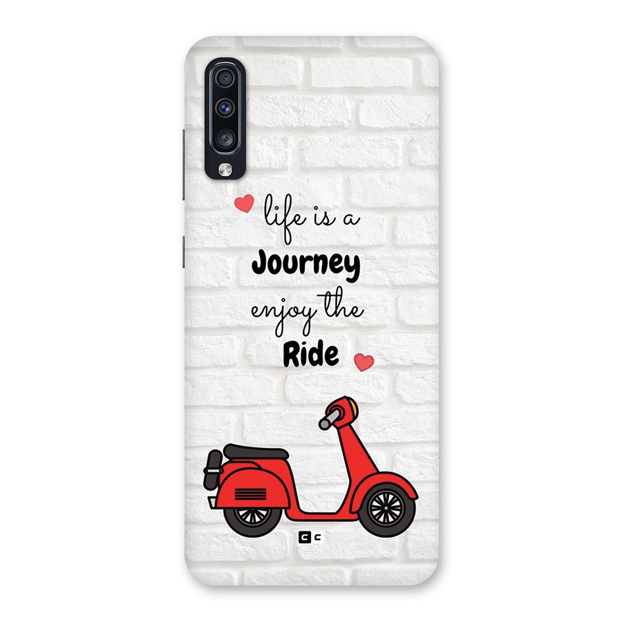 Life Is A Journey Back Case for Galaxy A70s
