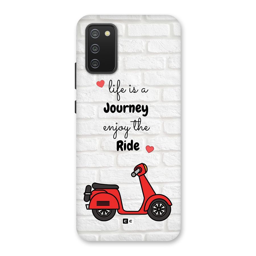 Life Is A Journey Back Case for Galaxy M02s