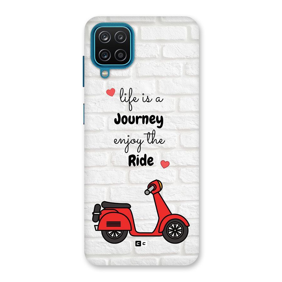 Life Is A Journey Back Case for Galaxy M12