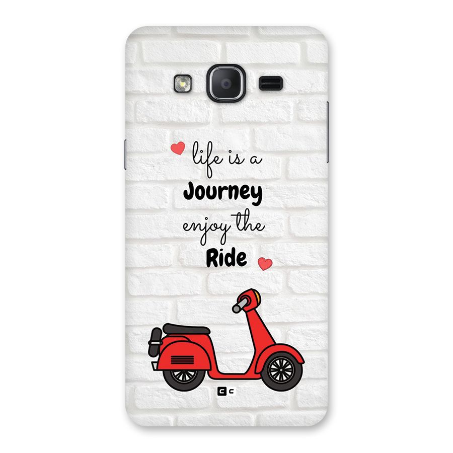 Life Is A Journey Back Case for Galaxy On7 Pro