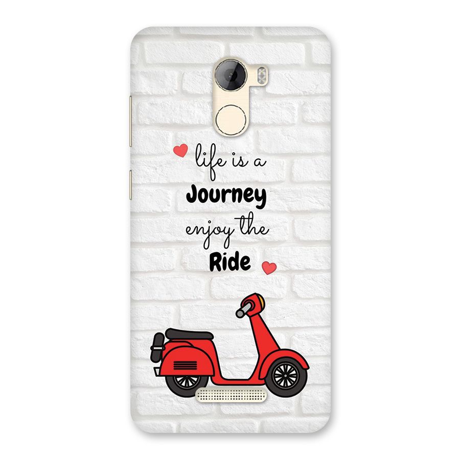 Life Is A Journey Back Case for Gionee A1 LIte