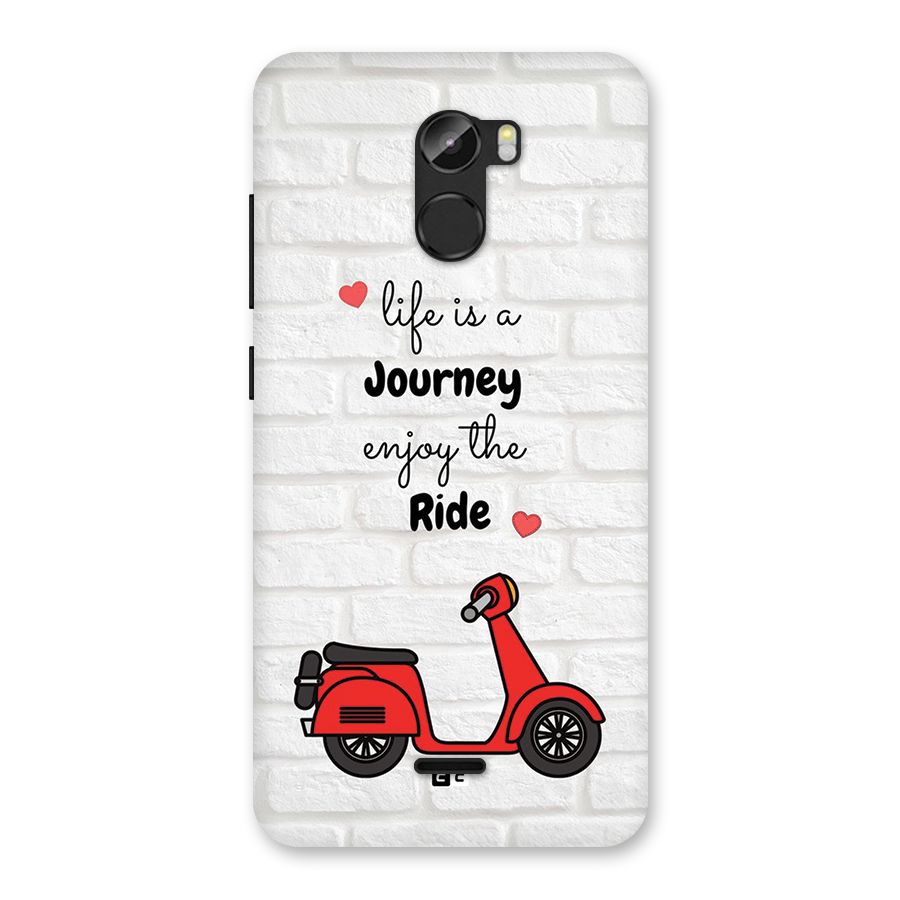 Life Is A Journey Back Case for Gionee X1