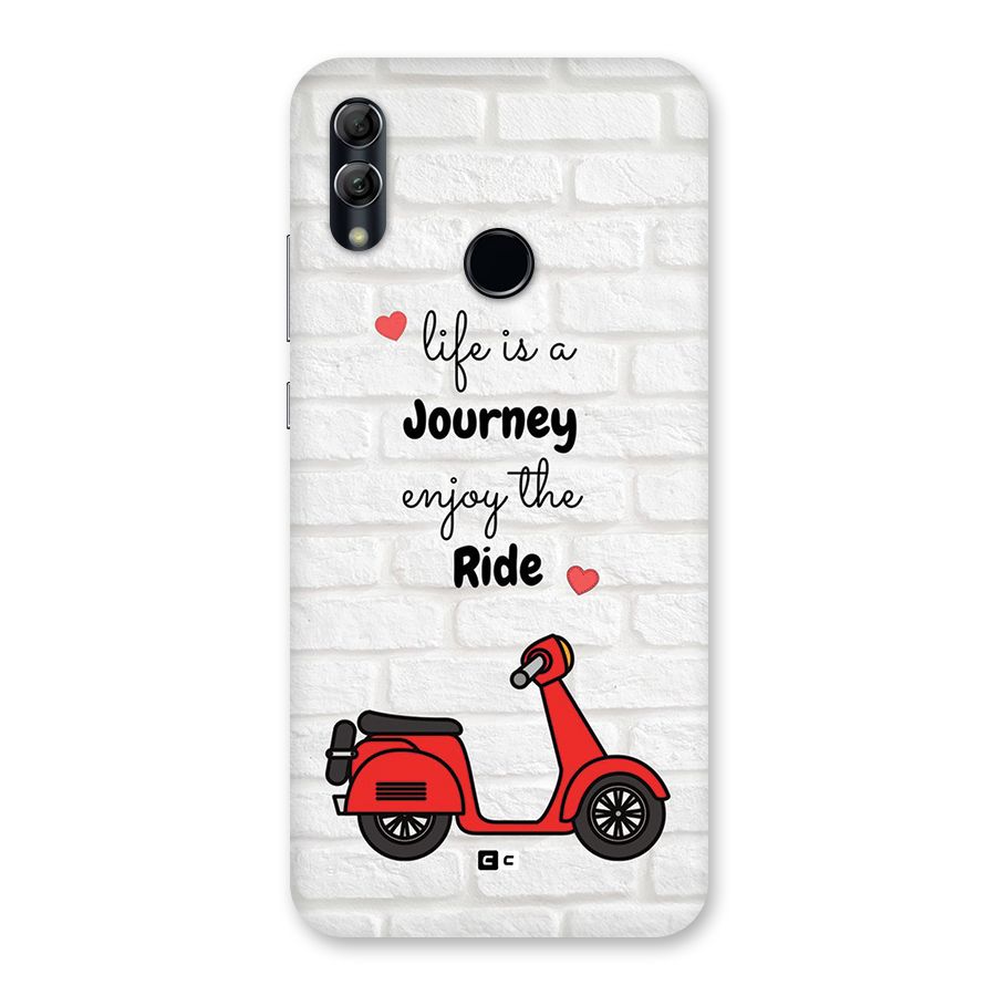 Life Is A Journey Back Case for Honor 10 Lite