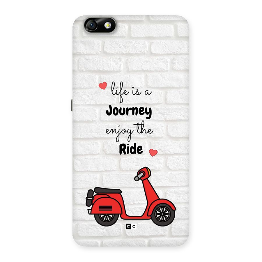 Life Is A Journey Back Case for Honor 4X
