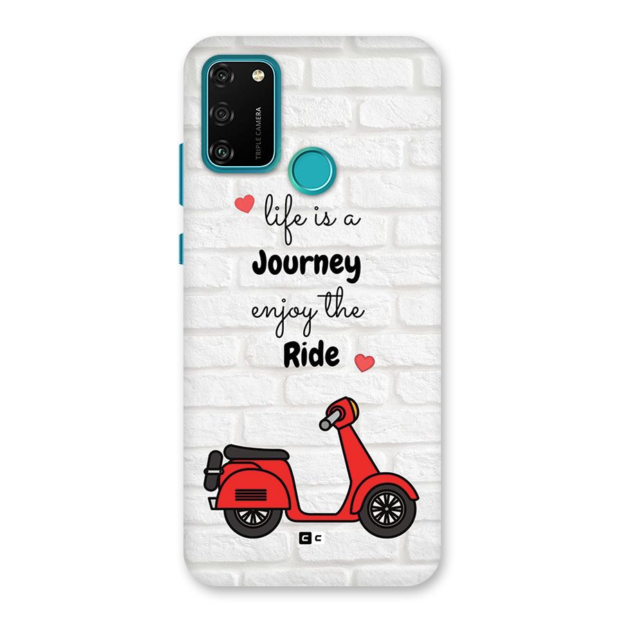 Life Is A Journey Back Case for Honor 9A