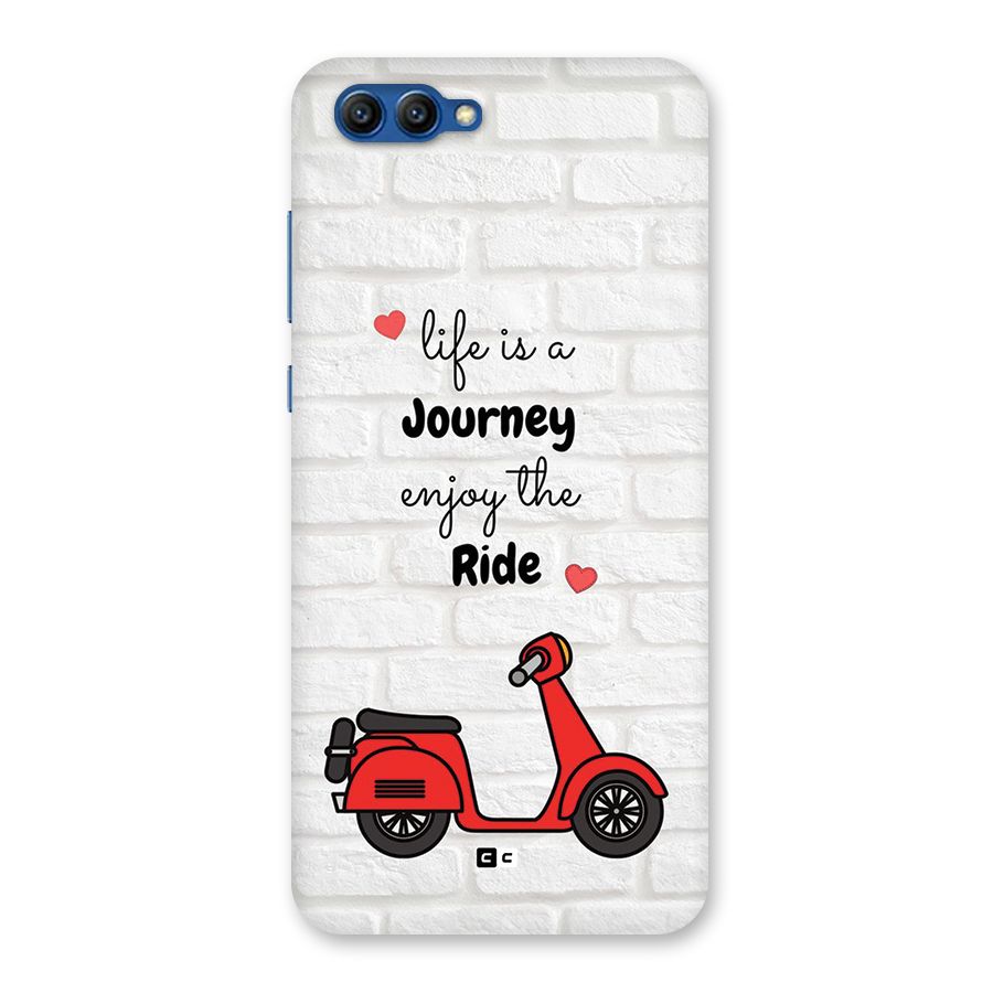 Life Is A Journey Back Case for Honor View 10