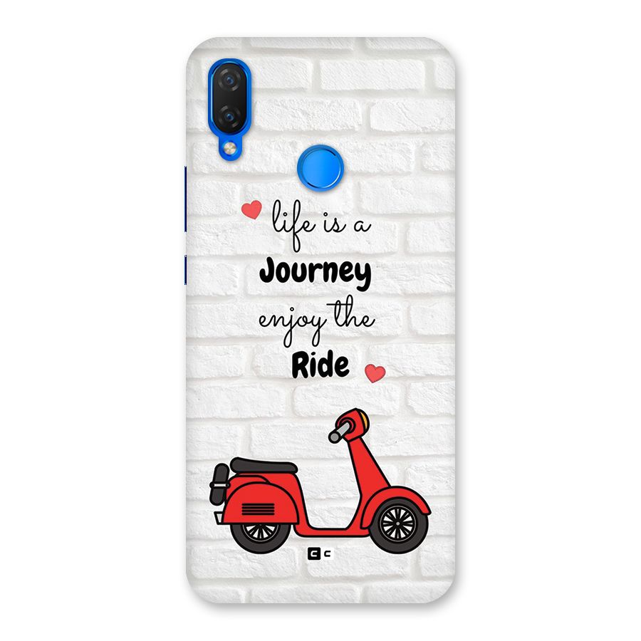 Life Is A Journey Back Case for Huawei P Smart Plus
