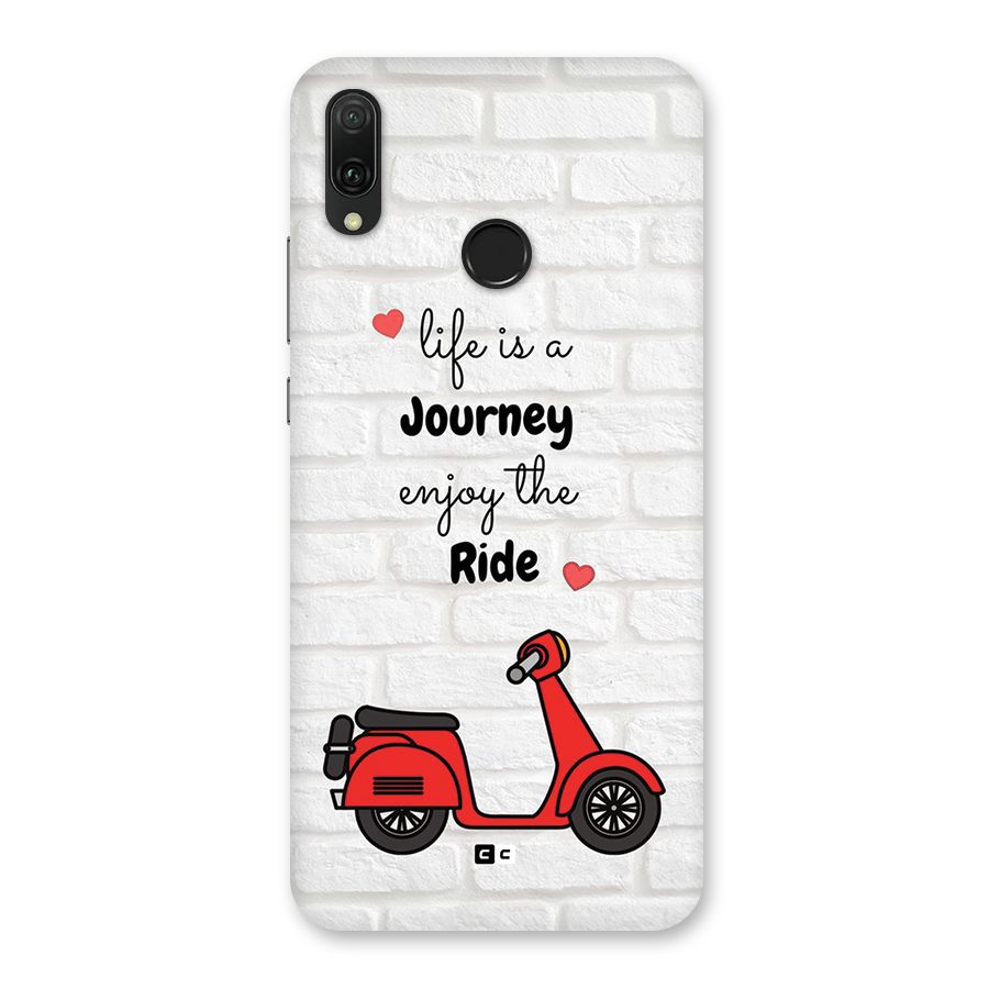 Life Is A Journey Back Case for Huawei Y9 (2019)