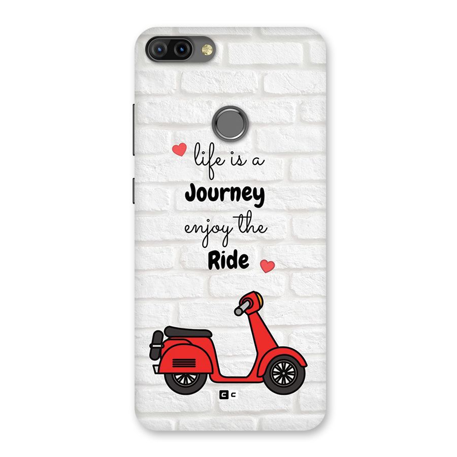 Life Is A Journey Back Case for Infinix Hot 6 Pro